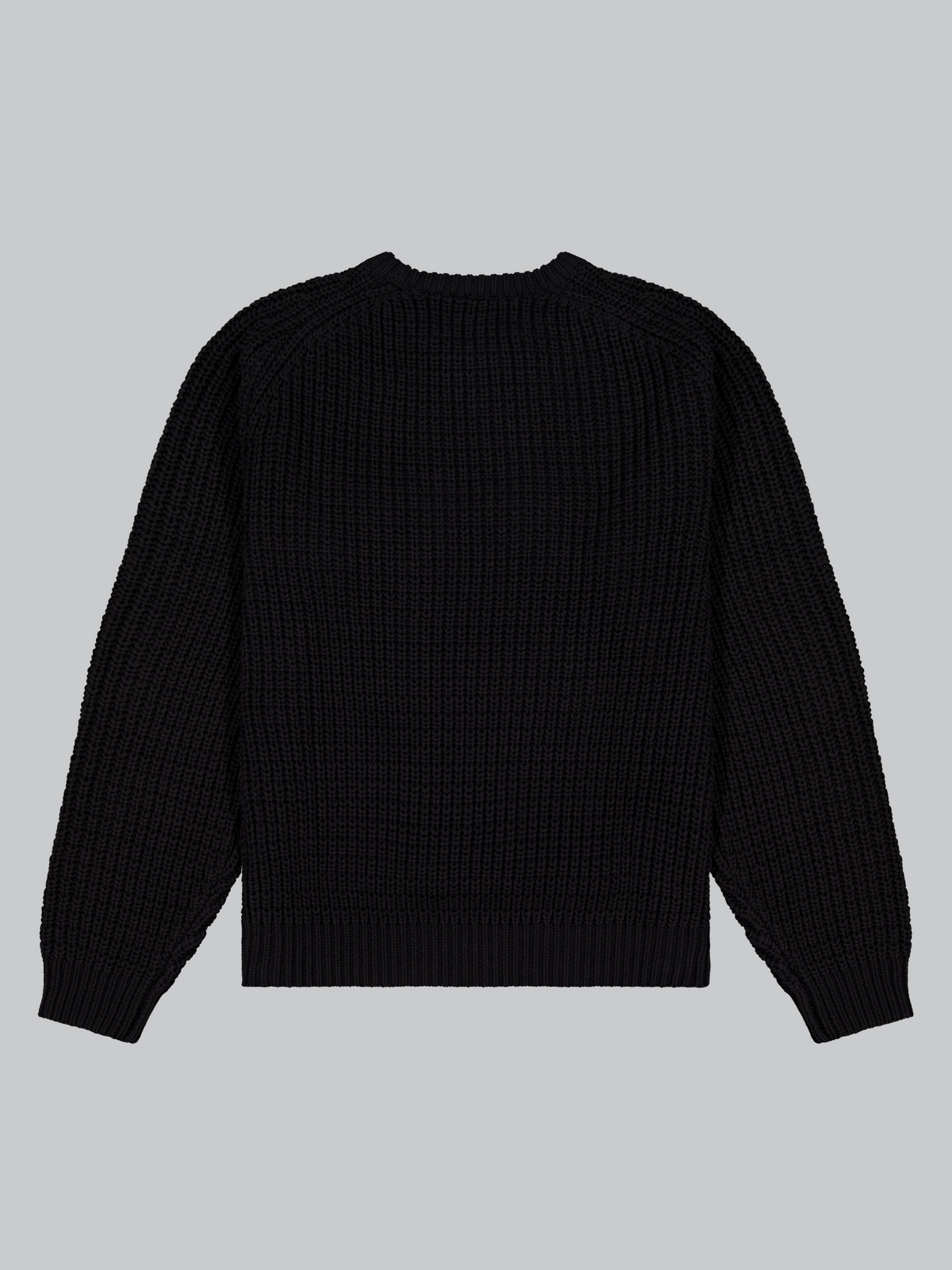 久遠　Fisherman Collage Sweater / BLK FISHERMAN sweater | high neck | navy blue | S. N. S. HERNING