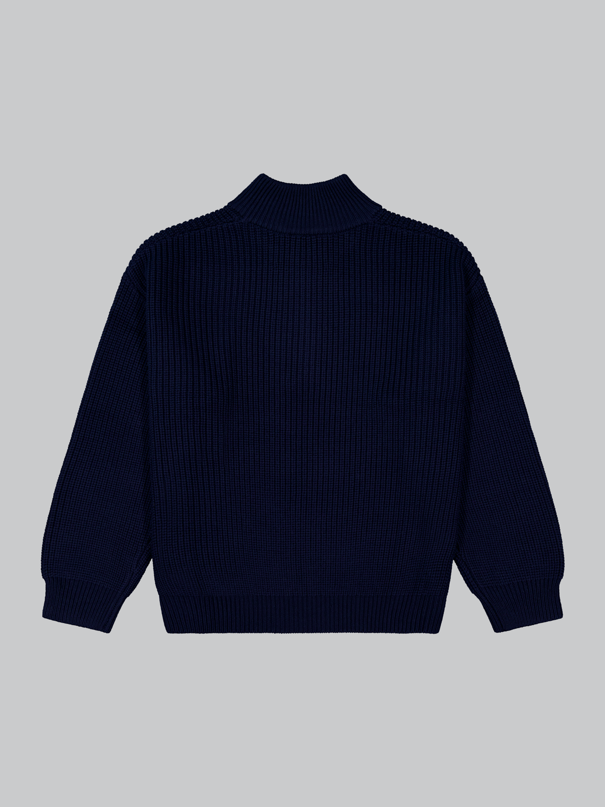 Merino Quarter Zip - Navy | Moreporks