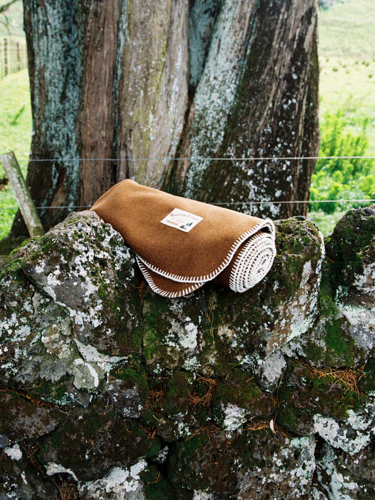 Woollen Blanket - Brown