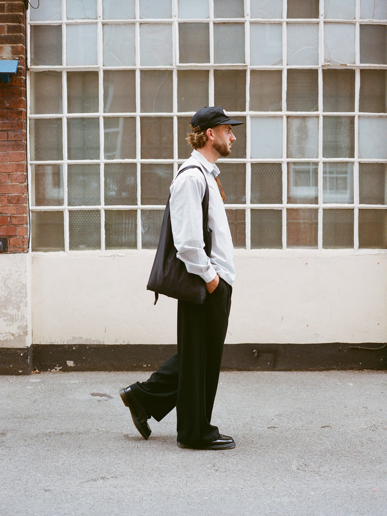 The Winston Shirt - Navy Stripe