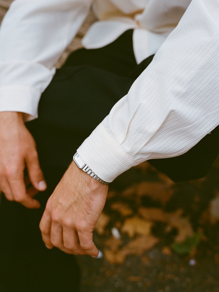 The Winston Shirt - Canary Stripe