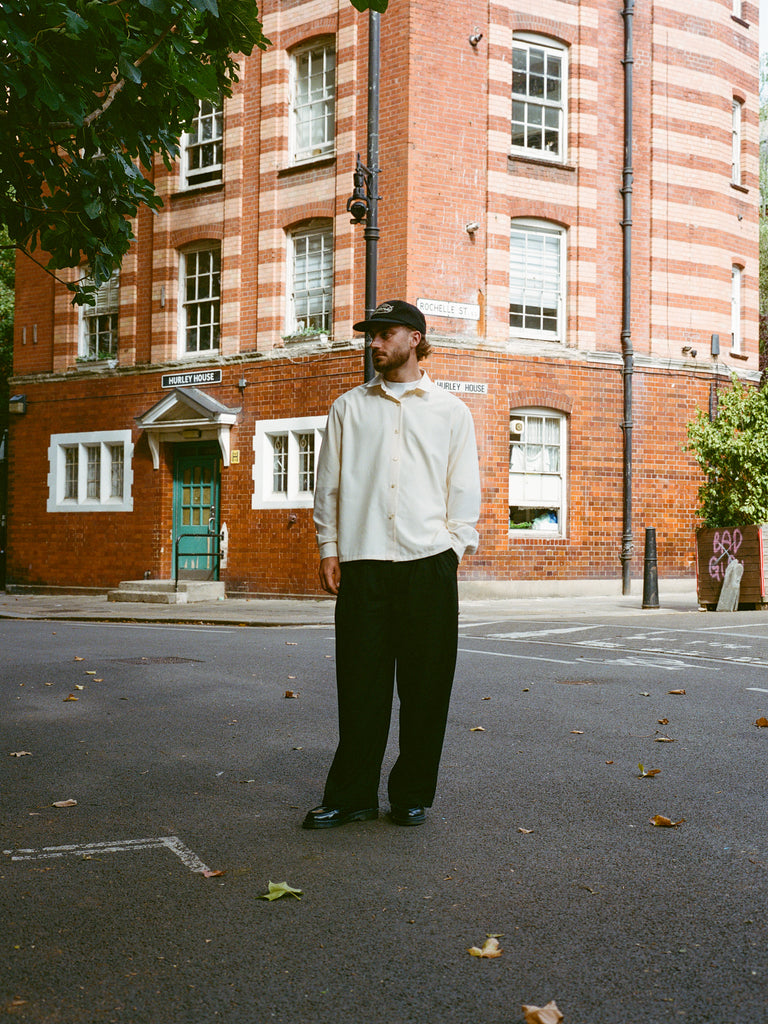 The Winston Shirt - Canary Stripe