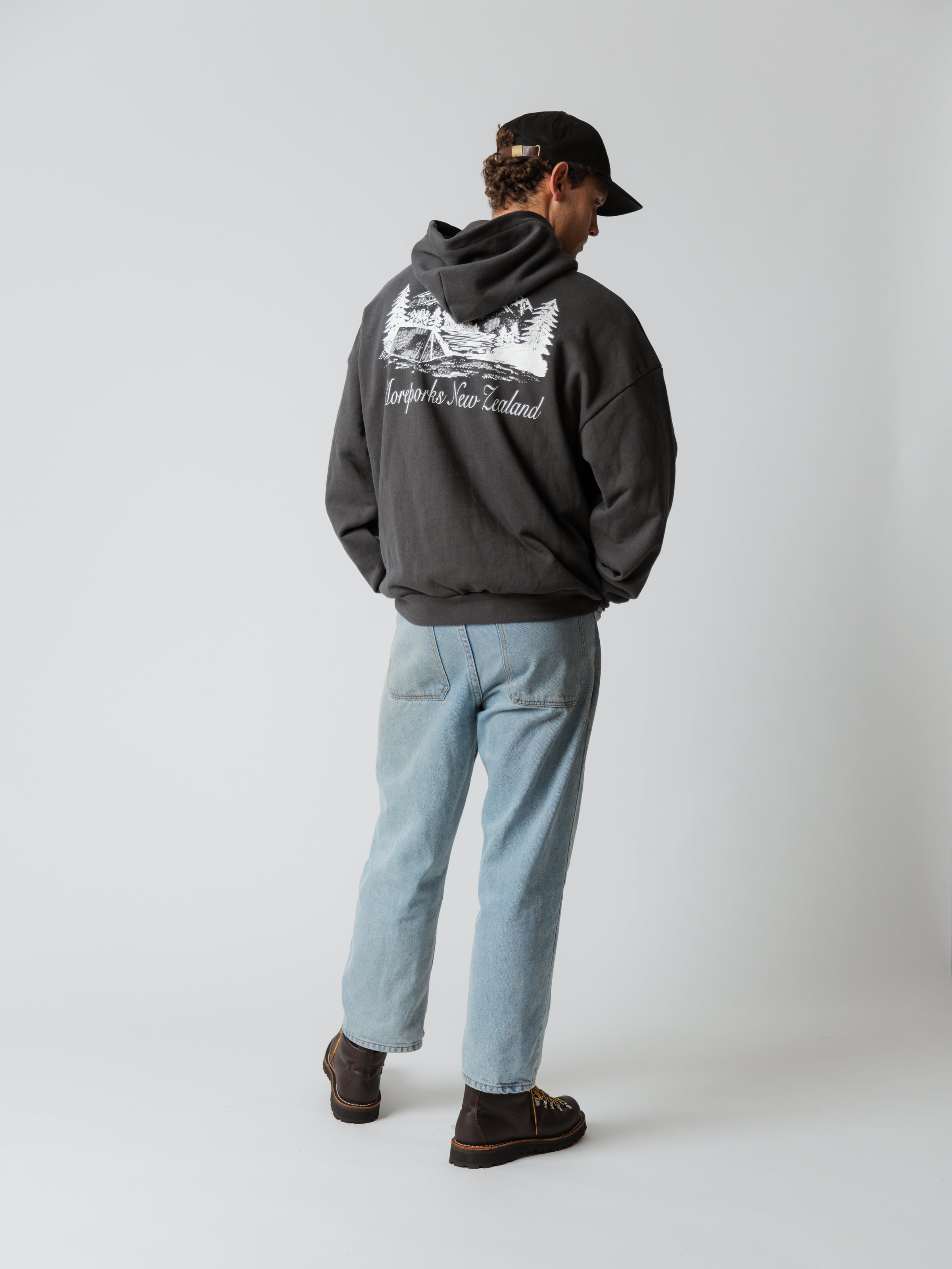 Mackenzie Hooded Sweatshirt - Charcoal | Moreporks