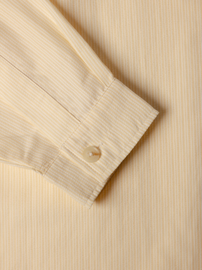 The Winston Shirt - Canary Stripe