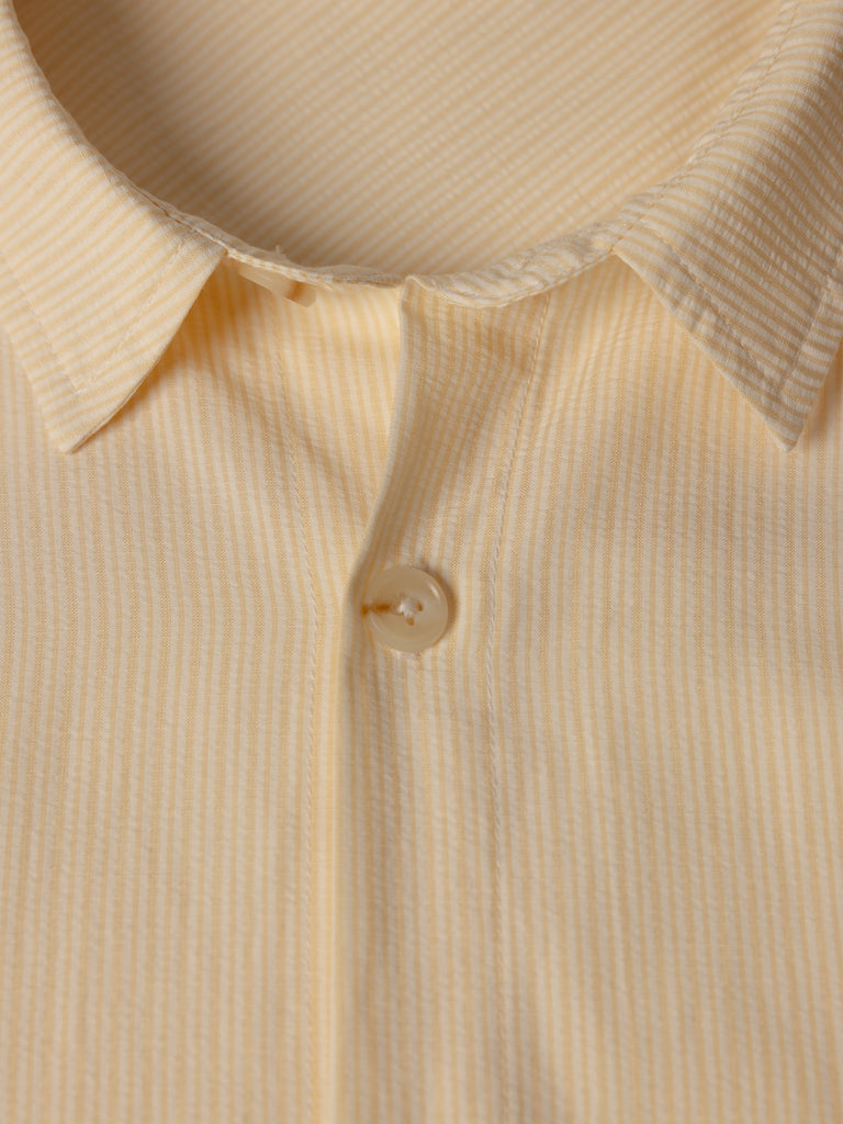The Winston Shirt - Canary Stripe
