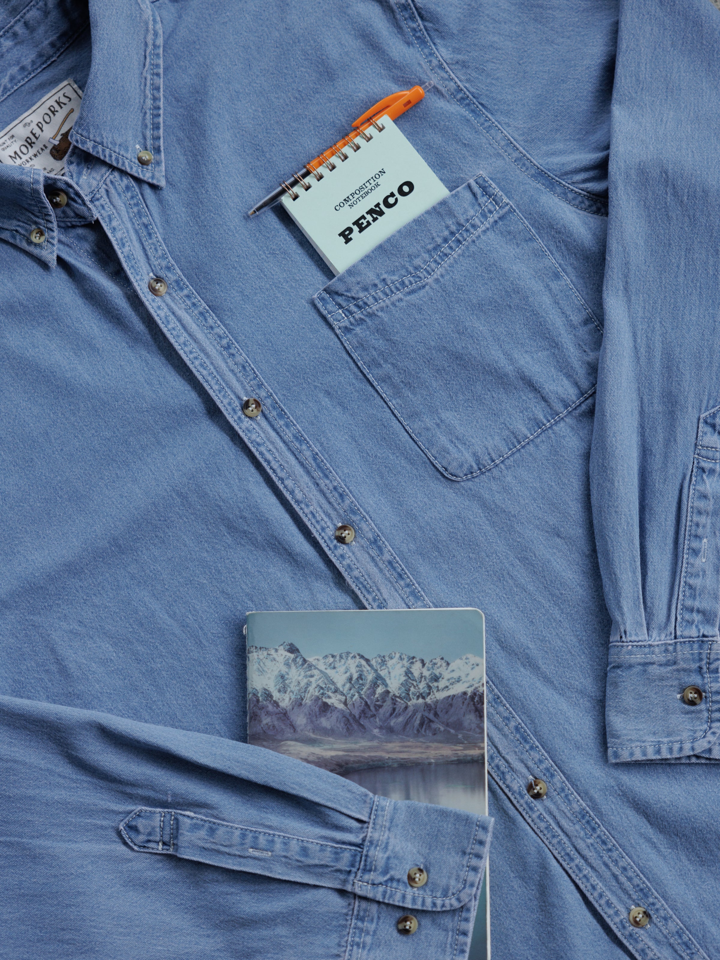 Workwear Shirt - Denim | Moreporks
