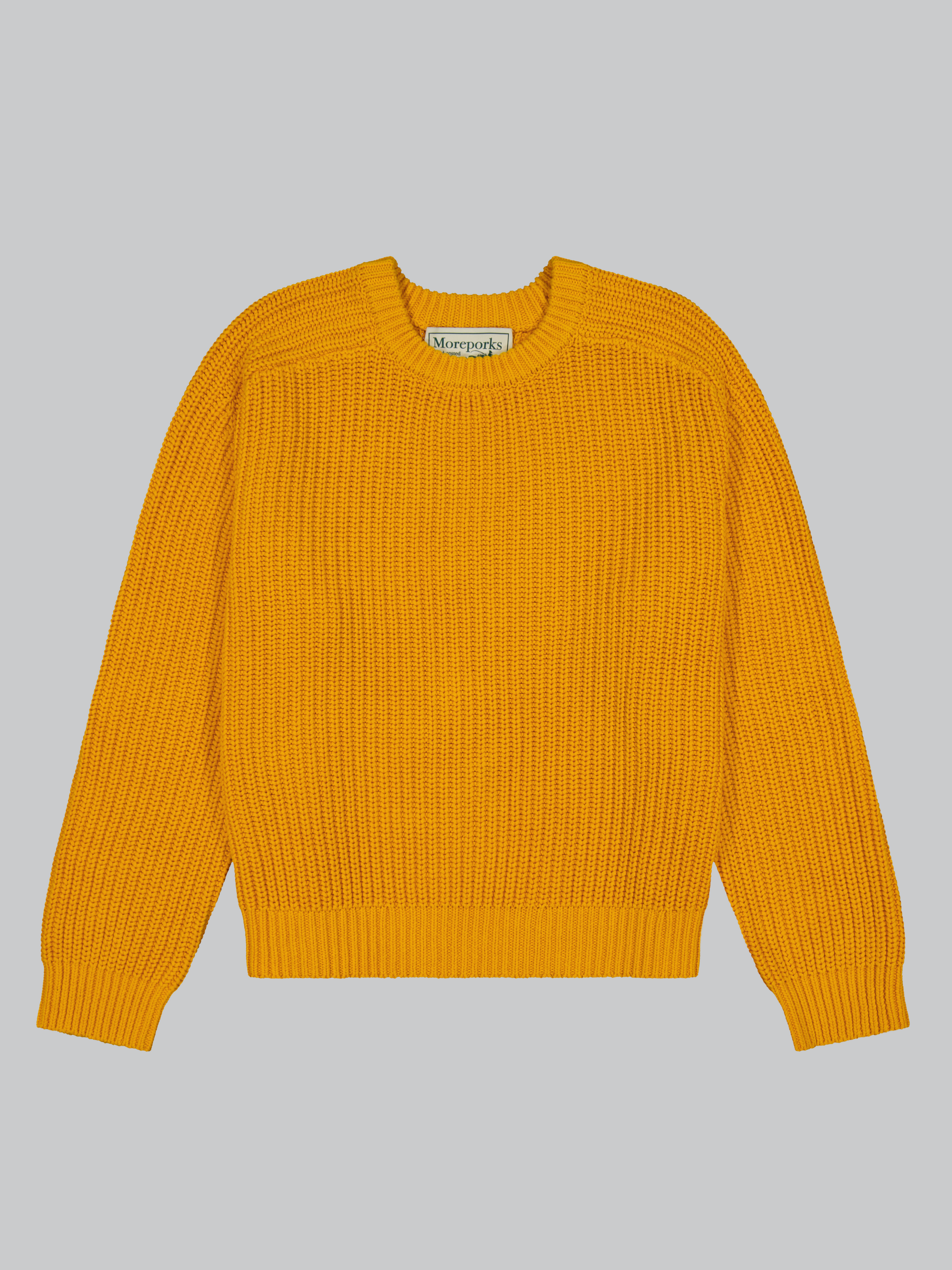 Fisherman Knit Sweater - Canary | Moreporks