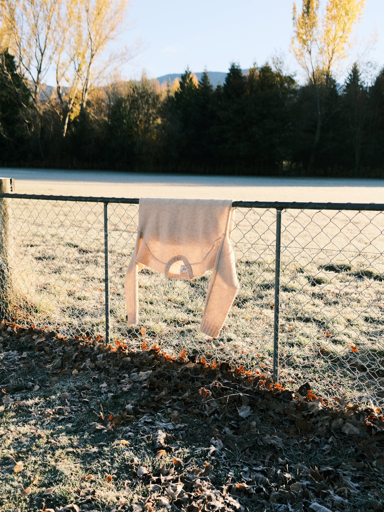 Woollen Knit Sweater - Pebble