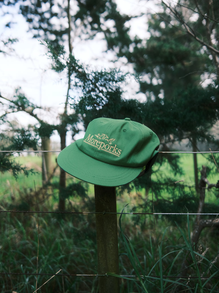 Geese Six-Panel - Green