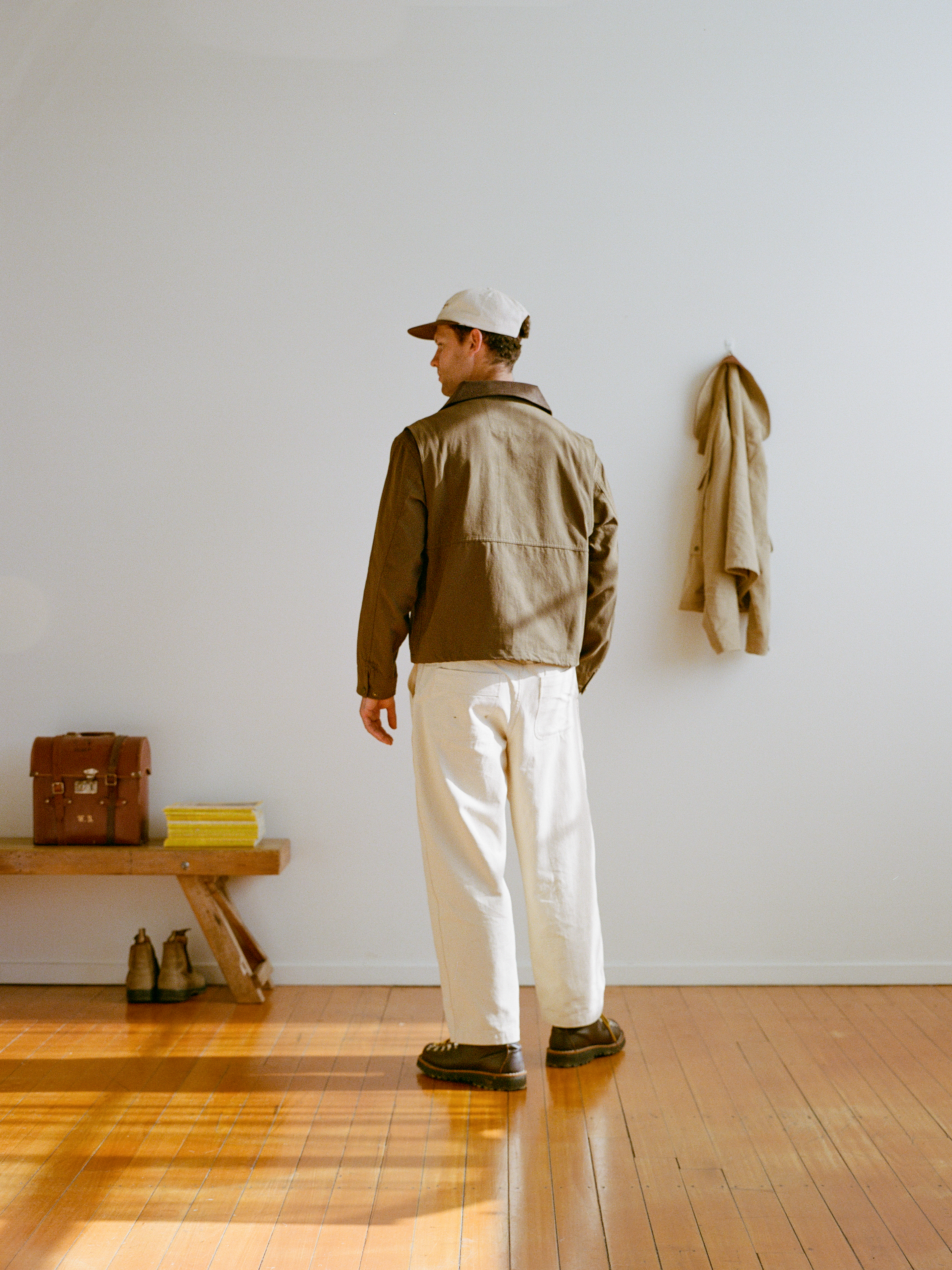 Cropped Hunting Coat - Brown | Moreporks